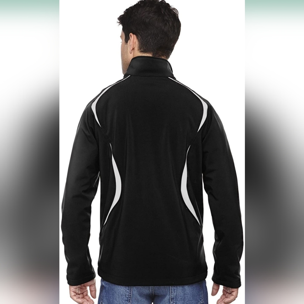 North End Mens Compass Color Block Soft Shell Jacket - Picture 3 of 16